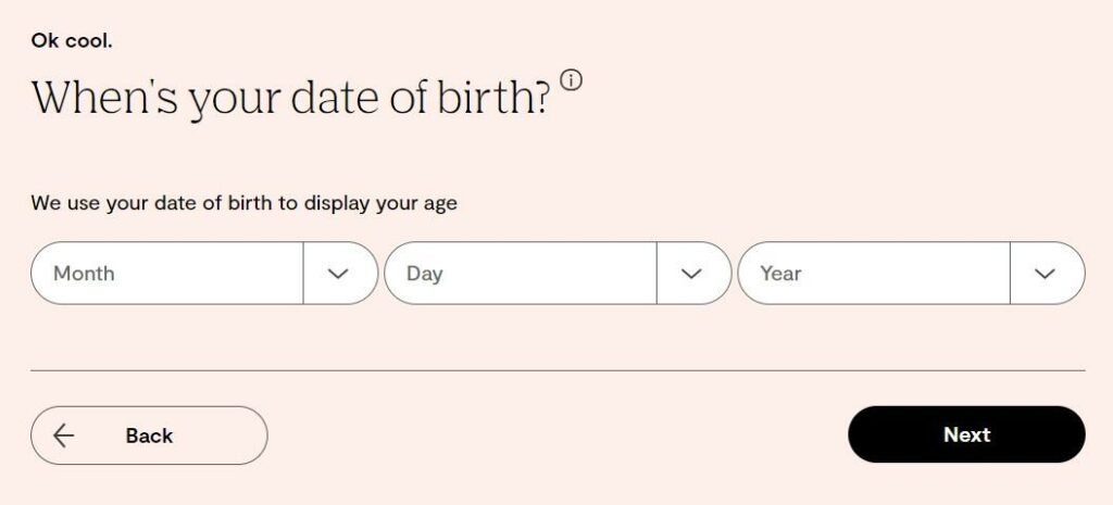 Date of birth