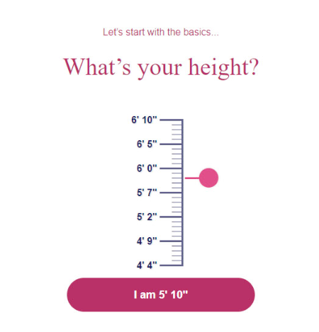 Your height